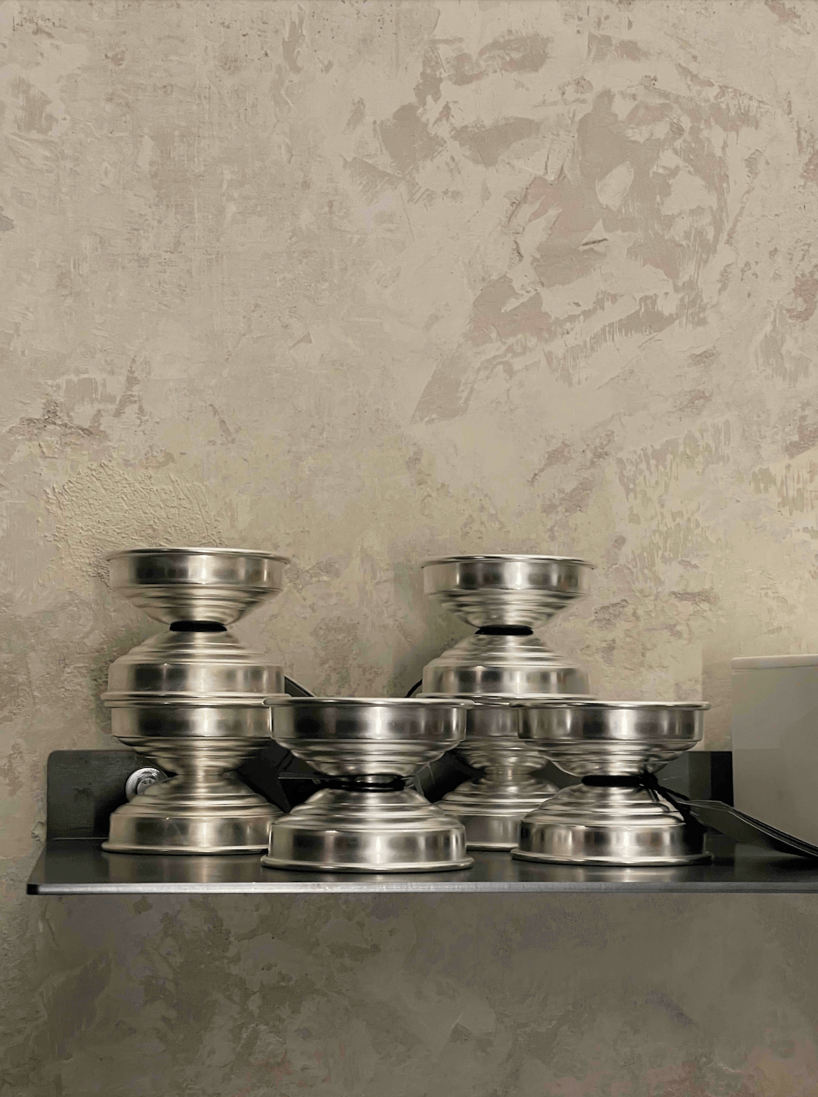 candelieri di design in argento silver plated