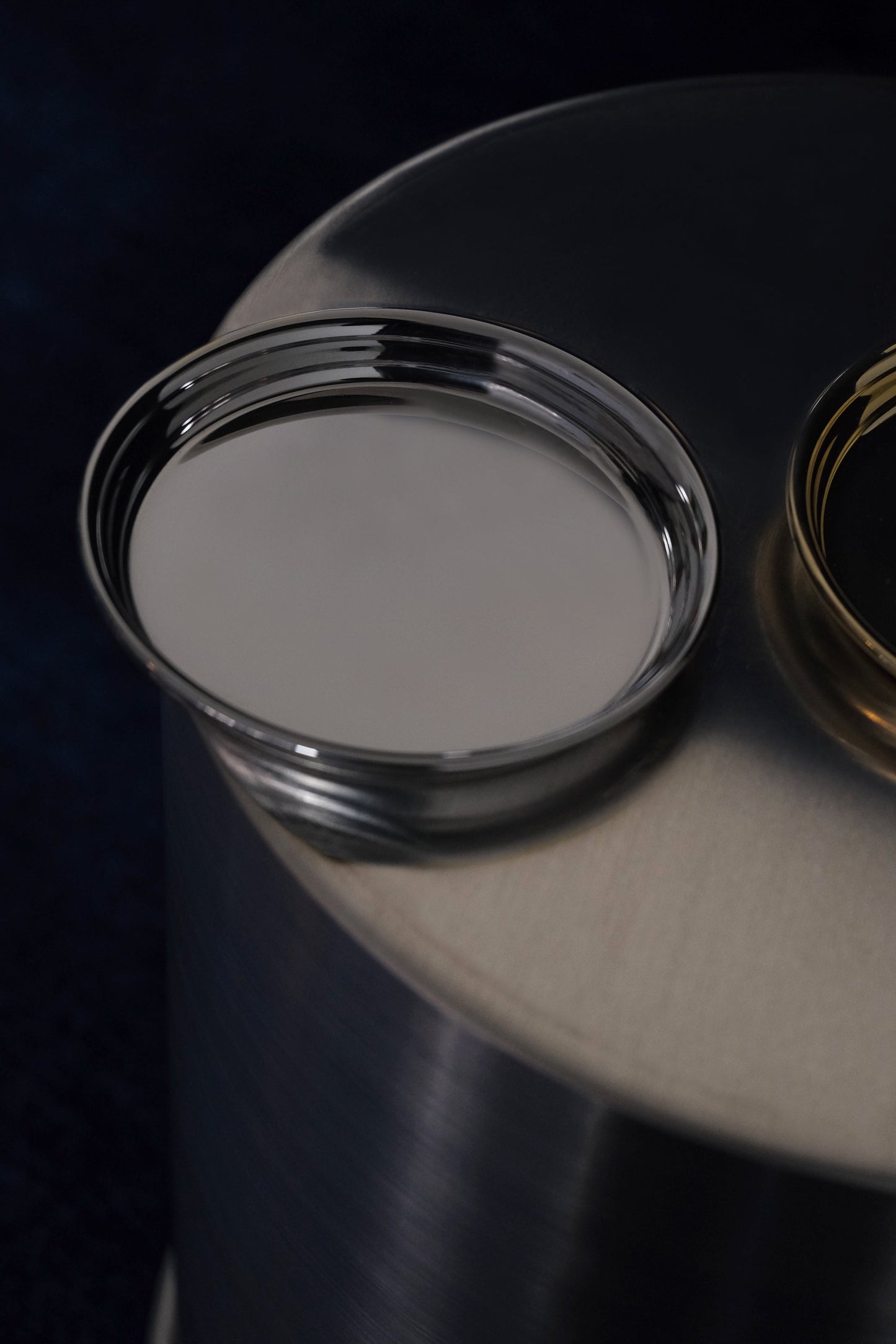 Sottobicchiere RL01 in Acciaio Inox Mirror - sottobicchiere sottobottiglia piattino pane porta gioielli porta sapone