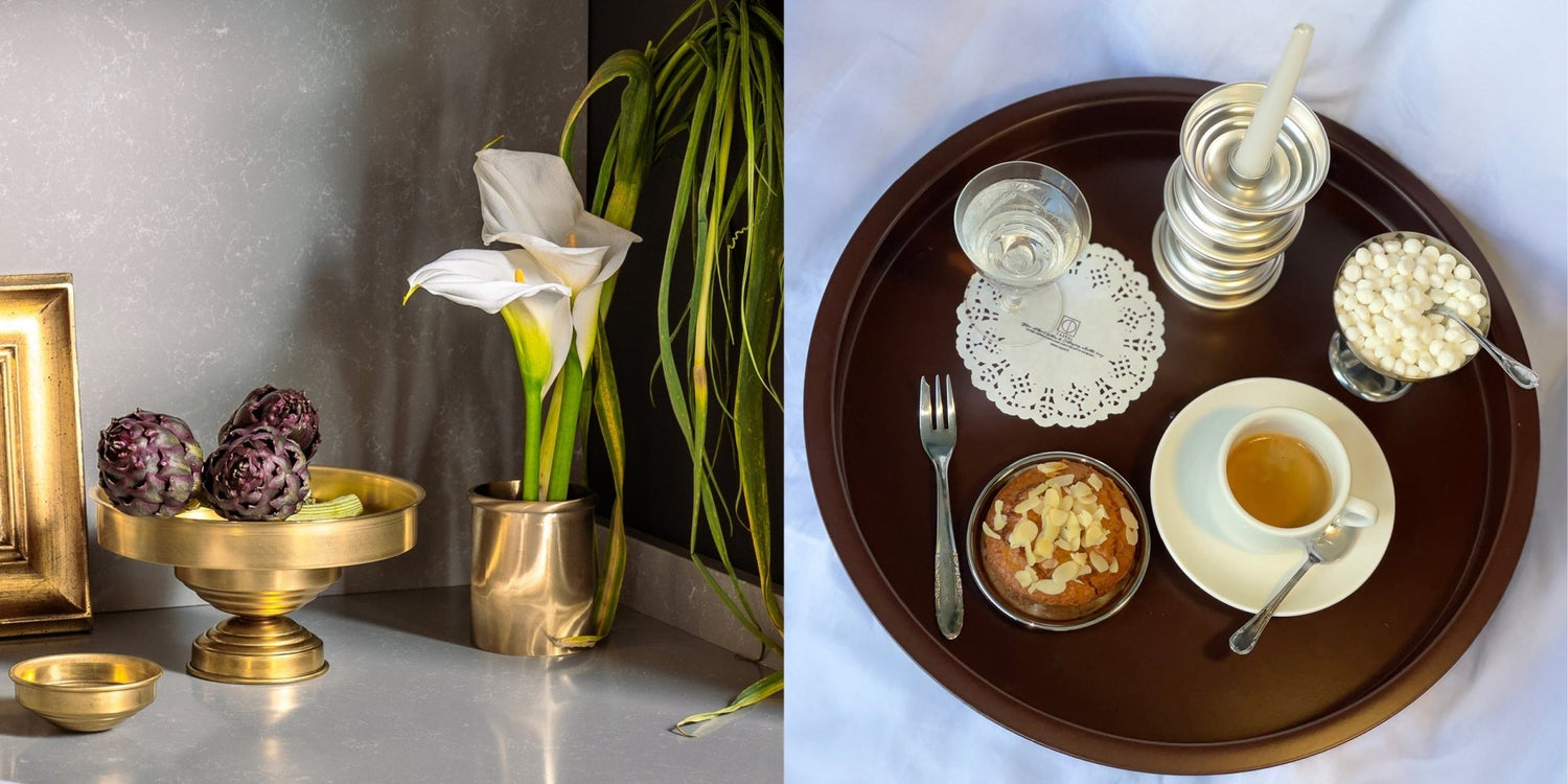 accessori per mise en place allestimento tavola caspal