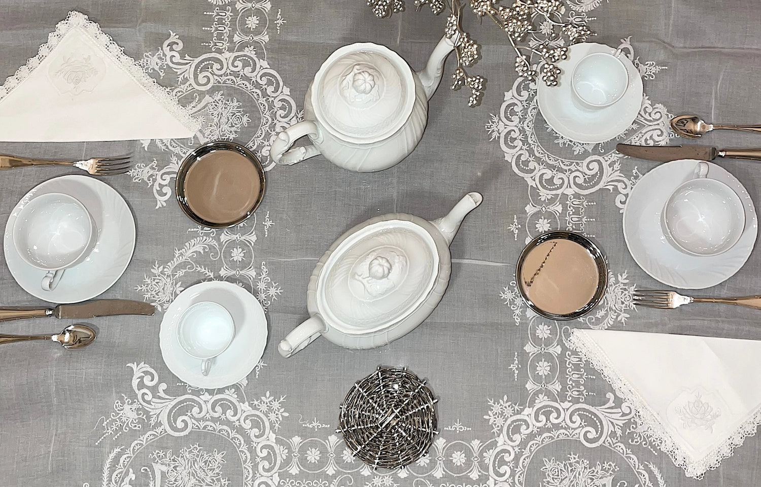sottobicchiere ottone design mise en place