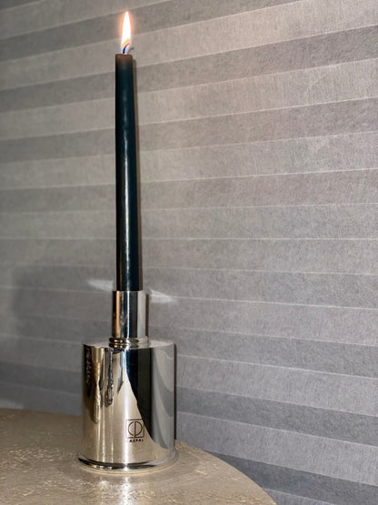 candelabro in argento design contemporaneo caspal