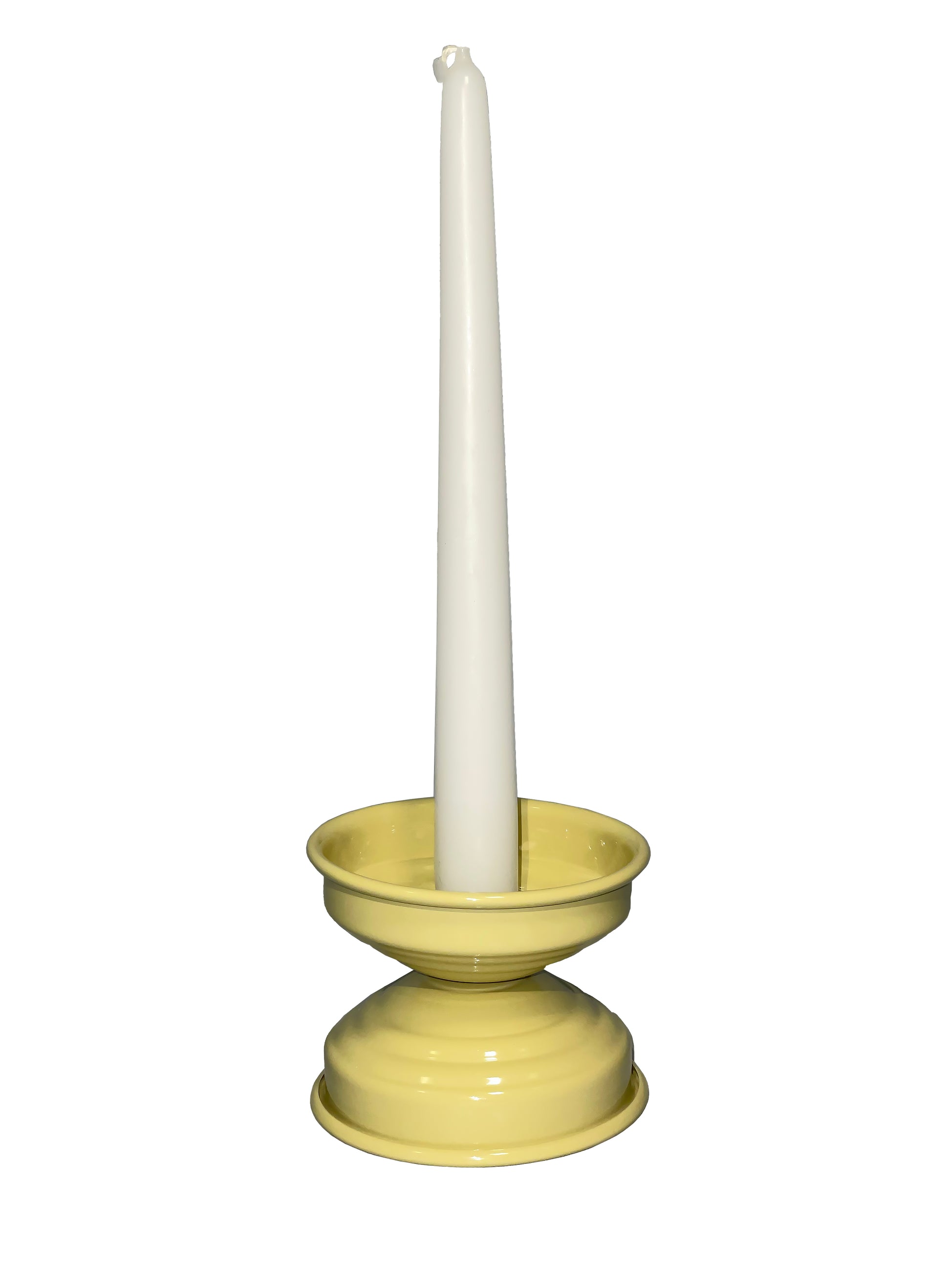 portacandele piccolo design contemporaneo verniciato butter glossy
