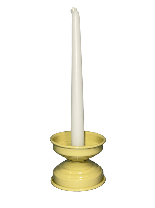 portacandele piccolo design contemporaneo verniciato butter glossy
