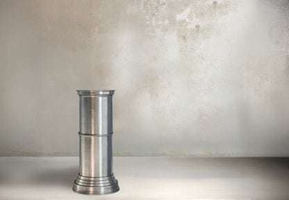 art deco espositore in metallo satinato by caspal