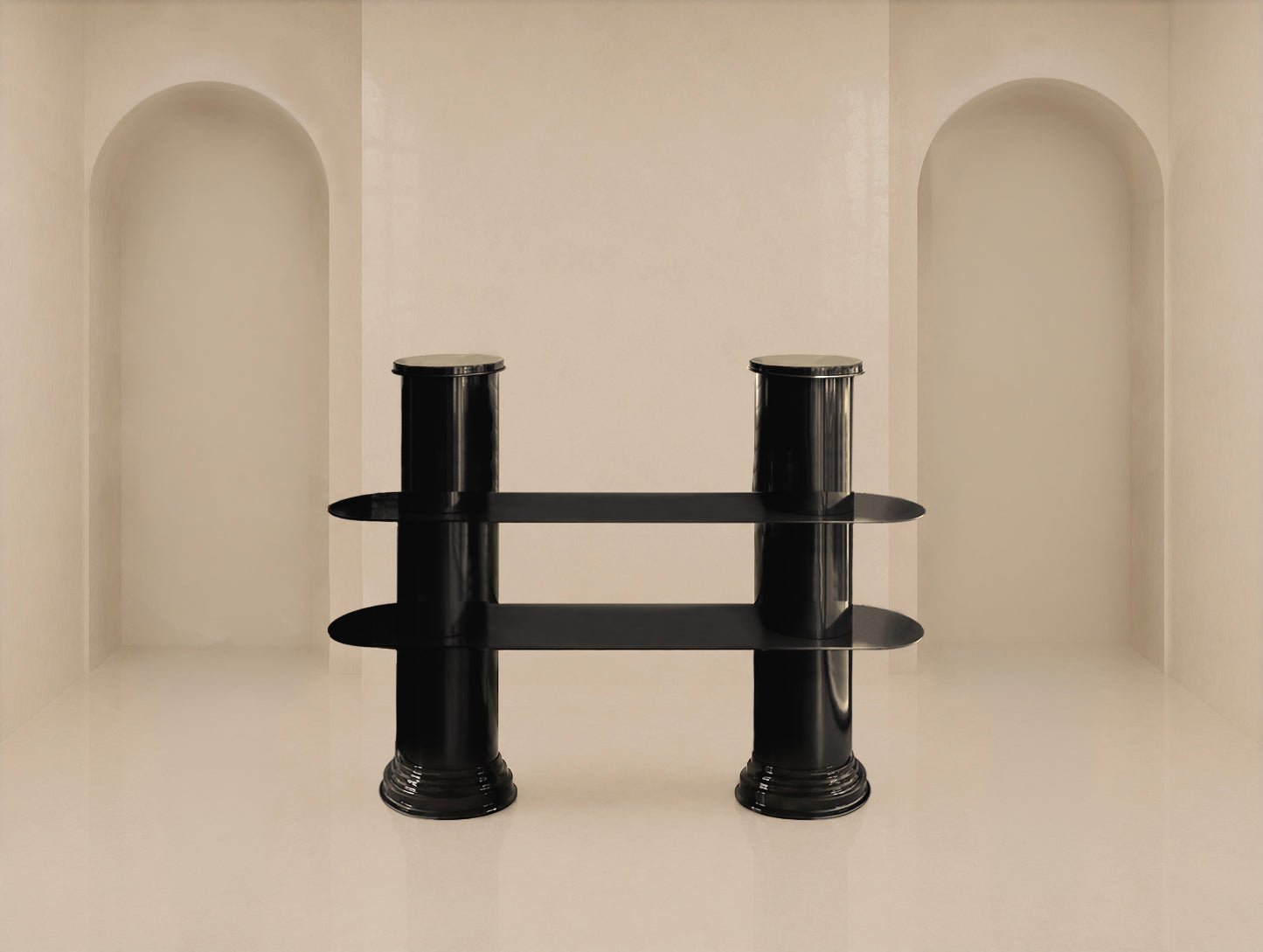 art deco design console by caspal design contemporaneo