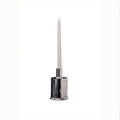 Portacandele design placcato argento silver plated elegante e raffinato - candeliere candelholder portacandele bugia