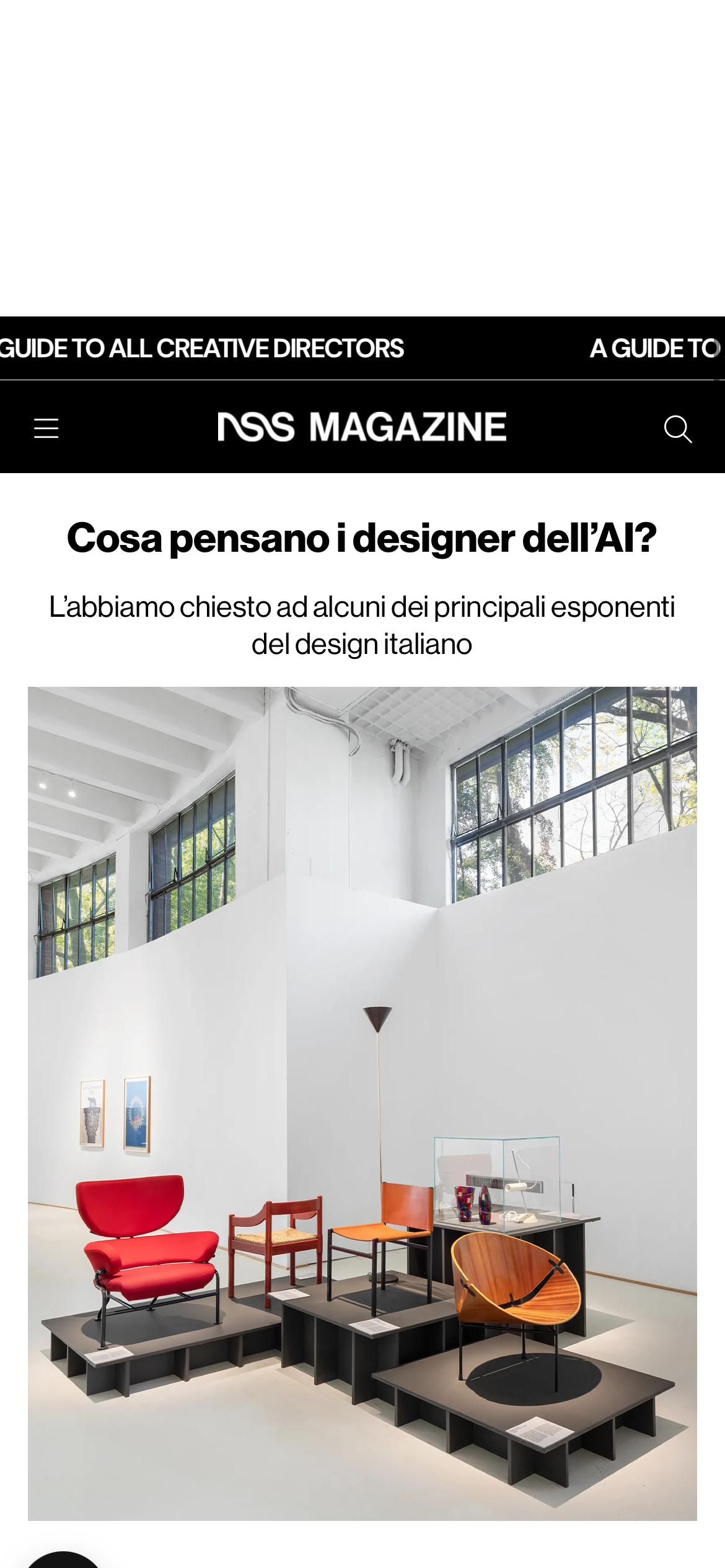 nss magazine intervista designer caspal in merito all'ai