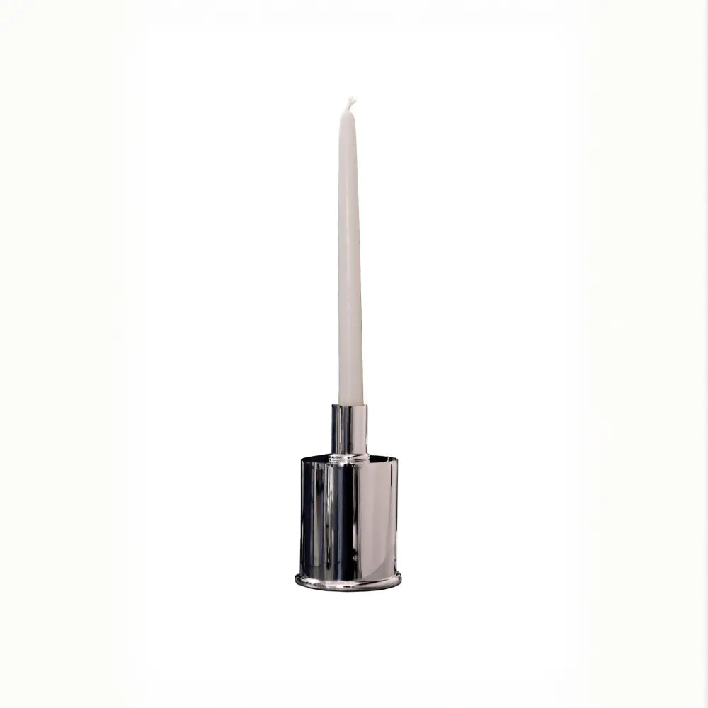 Portacandele design Silver Plated - candeliere candelholder portacandele bugia candele silver plated argento