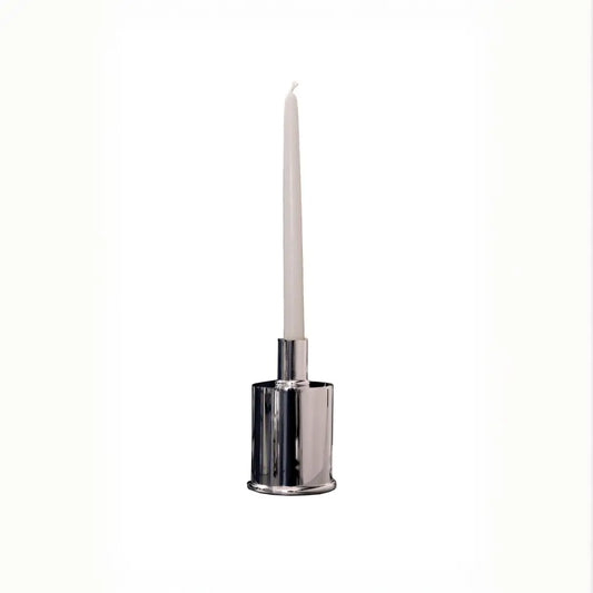 Portacandele design Silver Plated - candeliere candelholder portacandele bugia candele silver plated argento