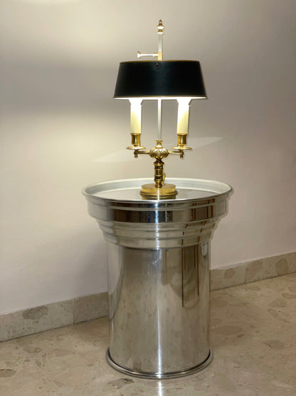 coffee table design alluminio lucido specchio caspal