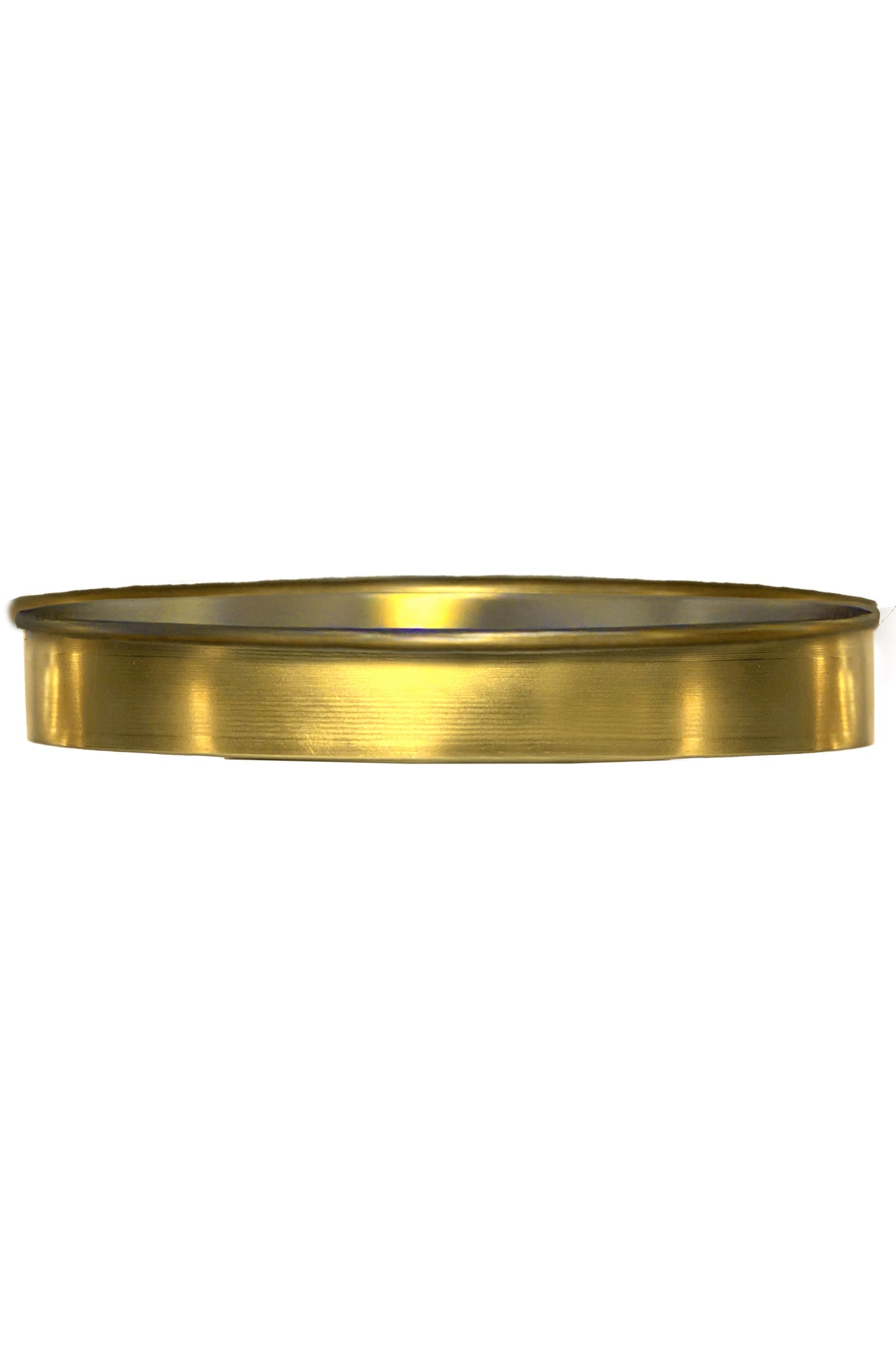 Vassoio di design in ottone spazzolato - vassoio ottone mise en place design elegante chic